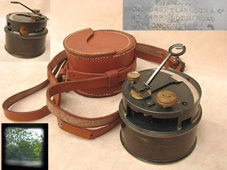Pre WW1 Broadhurst Clarkson pocket sextant with case